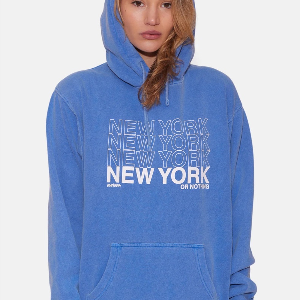 WOMEN'S NEW YORK OR NOTHING HOODIE ROYAL